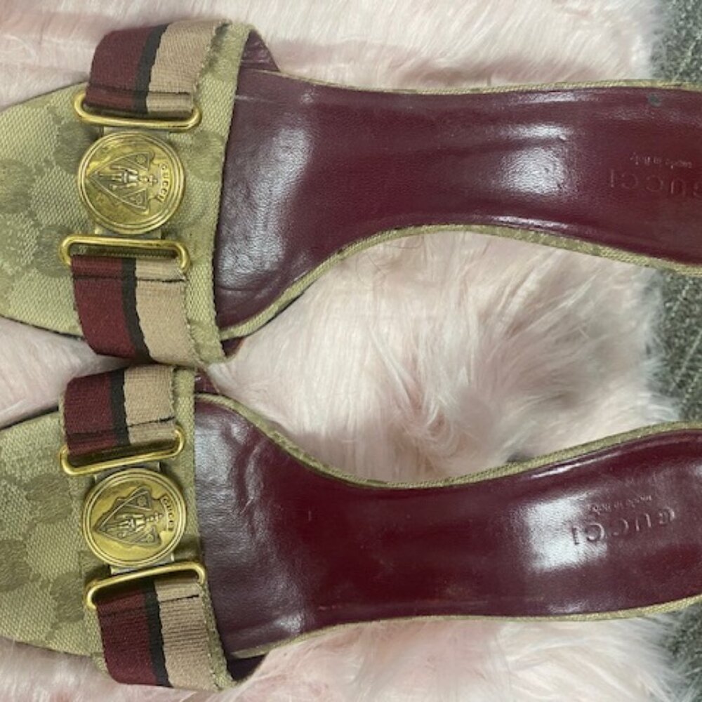 Gucci Kitten Sandals